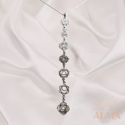 Collar Activador 7 Chakras ✨ Equilibrio Sanación San Valentin ❤️